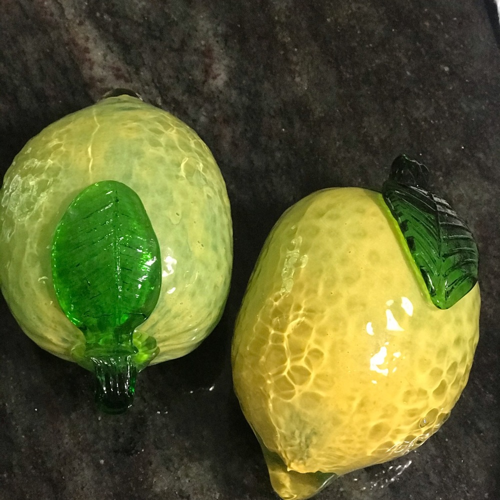 Glass decorative Lemons Hime decor - Picture 3 of 7